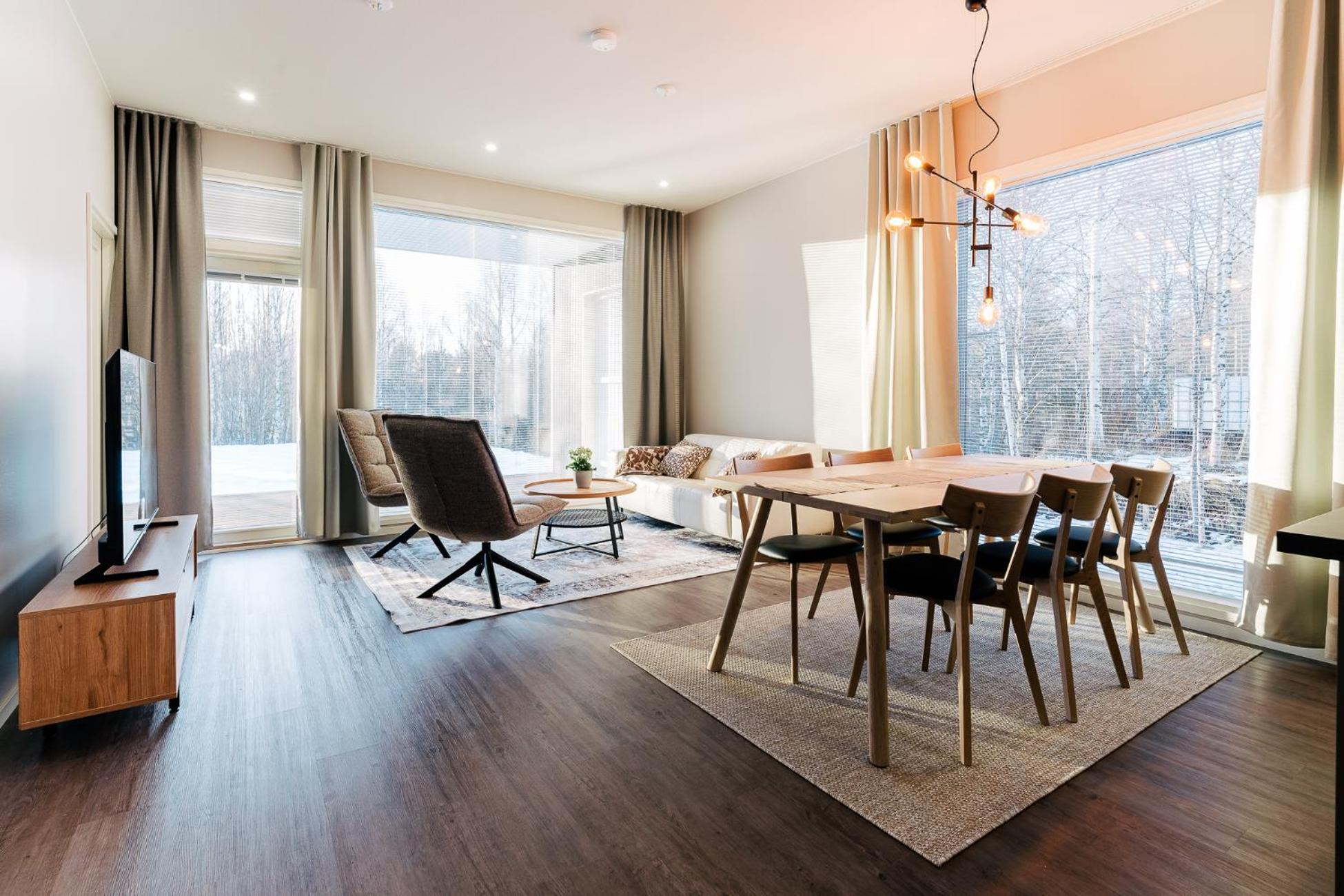 Apartament Nordic Luxury Getaway Rovaniemi Zewnętrze zdjęcie